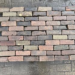 V65, Oude Gebakken Klinkers, Dikformaat, Genuanceerd