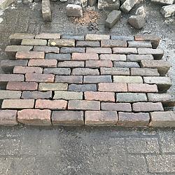 V65, Oude Gebakken Klinkers, Dikformaat, Genuanceerd