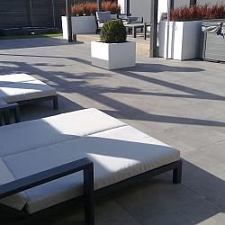 Solido Ceramica 30MM Cemento Smoke 60x60x3 cm.