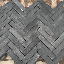 Ca. 4m² Gebakken Klinkers, Virelles, bezand, ongetrommeld