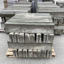 Gebruikte, betonbanden, opsluitbanden, 10x20x100cm (lxbxh)