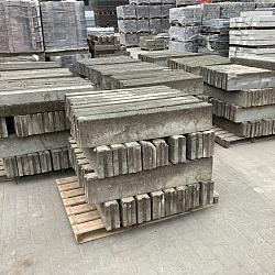 Gebruikte, betonbanden, opsluitbanden, 10x20x100cm (lxbxh)