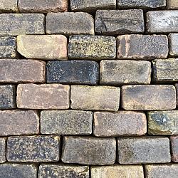 V17, oude Gebakken Klinkers, Keiformaat genuanceerd