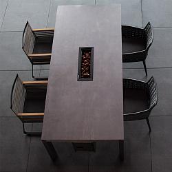 Downtown Anthracite, Antraciet, 60 x 60 x 3cm