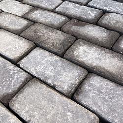 SBP22, Oude Gebakken Klinkers, Keiformaat, Bruin