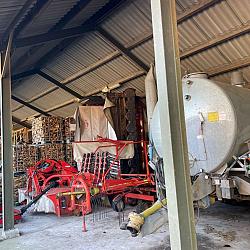 Nette Kapschuur, loods, overkapping, afm. ca. 50x10x4m1