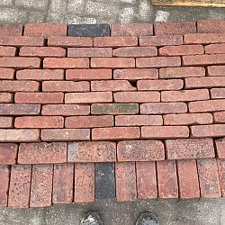 SBP32, Oude Gebakken Klinkers, Waalformaat, Rood-Bruin