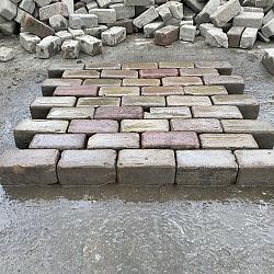 SBV08L, V24, Oude Gebakken Klinkers, Keiformaat, Genuanceerd