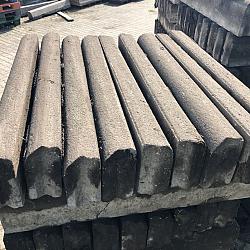 Gebruikte, betonbanden, opsluitbanden, 10x20x100cm (lxbxh)