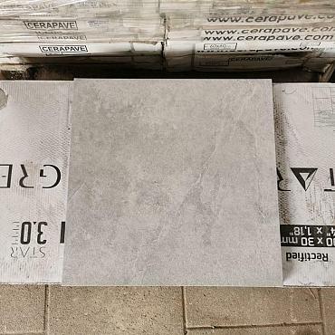 Ca. 3,96m² Keramische tegels, Pizarra Grey, 60x60x3cm