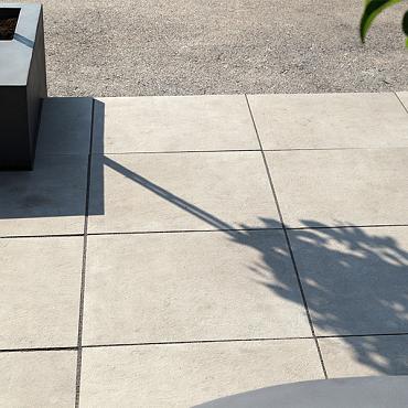 Solido Ceramica 30MM Cemento Taupe 40x80x3 cm.