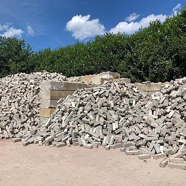 SBV12, Gebruikte Betonklinkers, Grijs