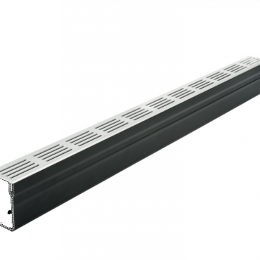 Star Drain 65/100 Lijngoot - Grijs (Aluminium) 100cm