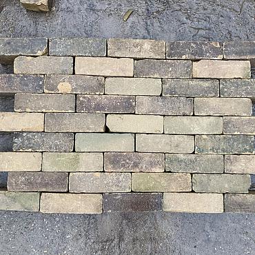 V53 E, Oude Gebakken Klinkers, Dikformaat, Geel-Brons