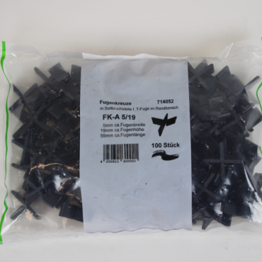 Voegkruisjes 5mm 100st/Zak