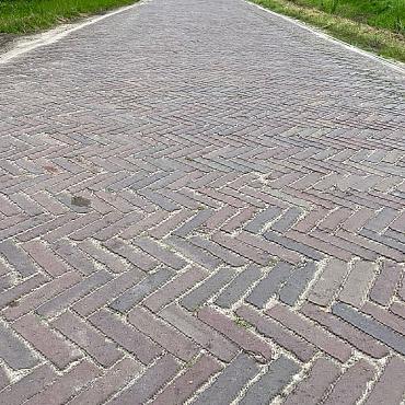 SBP29, Oude Gebakken Klinkers, Waalformaat, Rood-Paars