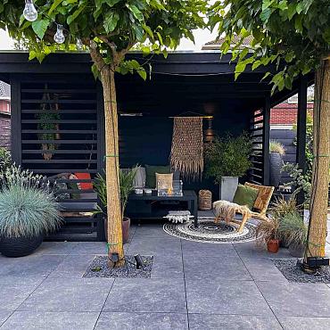 Alpera Marble, Donkergrijs, 70 x 70 x 3,2cm