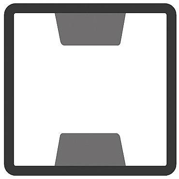 Betonpaal tussenpaal, Antraciet gecoat, 10 x 10 x 280cm