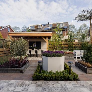 Mosaic Grey, Grijs, 60 x 60 x 3cm