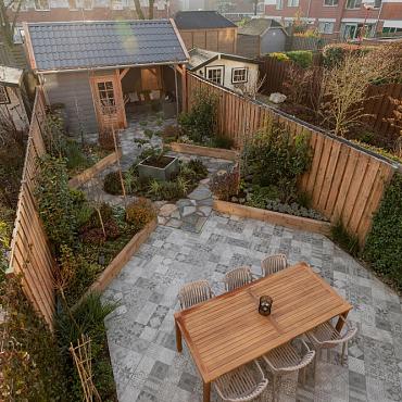 Mosaic Grey, Grijs, 60 x 60 x 3cm