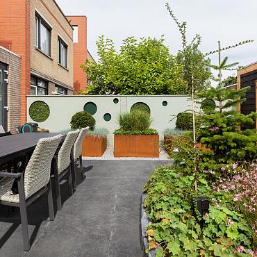 Firenze, Grijs, 70 x 70 x 3,2cm