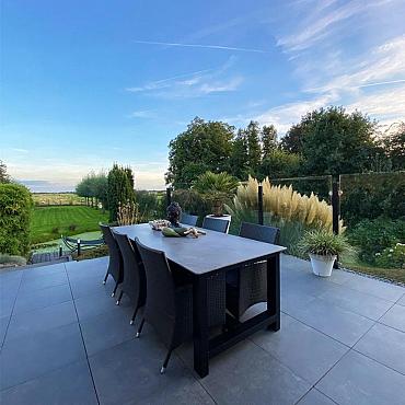 Gigant Dark Grey, Donkergrijs, 59,5 x 59,5 x 2cm