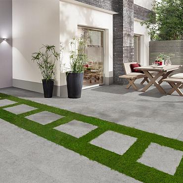 Gigant Silver Grey, Grijs, 59,5 x 59,5 x 2cm