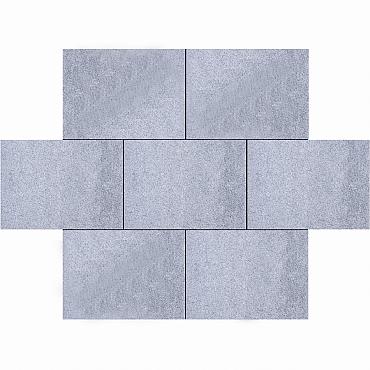 Grigio Misto, Grijs/Zwart, 20 x 30 x 6cm