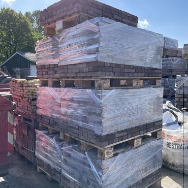 SBP15, Gebakken Klinkers, Waalformaat, Bruin-Rood
