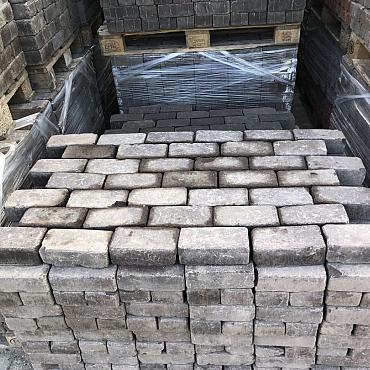 SBP22, Oude Gebakken Klinkers, Keiformaat, Bruin