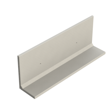 Keerwand CBXX 150 - 400X85X150 - BETONGRIJS