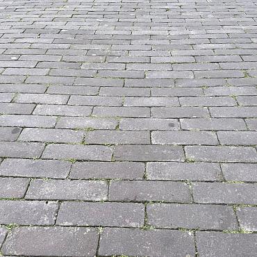 WNI, Oude Gebakken Klinkers, Dikformaat Bruin - Mangaan