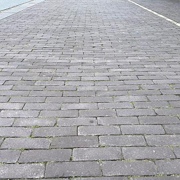 WNI, Oude Gebakken Klinkers, Dikformaat Bruin - Mangaan