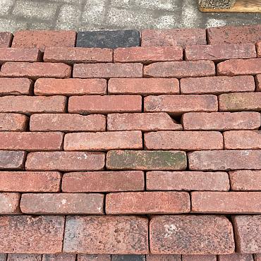 SBP32, Oude Gebakken Klinkers, Waalformaat, Rood-Bruin