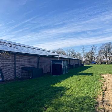 Ca. 1000m² Dakpanelen, Damwand, Profielplaat, Dakplaten