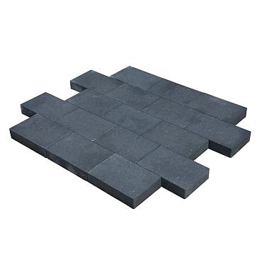 Metro vlaksteen 20x30x4 antraciet