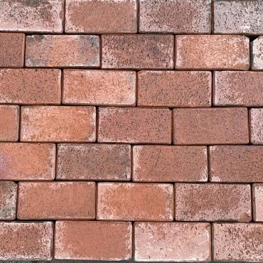 V30, Oude Gebakken Klinkers, ABC-Klinkers, Rood-Bruin, Platkeiformaat/Waalformaat