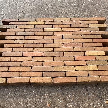 P022, Oude Gebakken Klinkers, Waalformaat, Okergeel