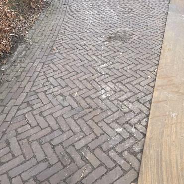 V36, Oude gebakken klinkers, Dikformaat Rood-Paars