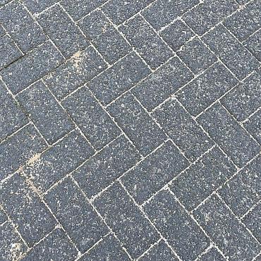 WZu, Gebruikte betonklinkers, Antraciet, 8cm