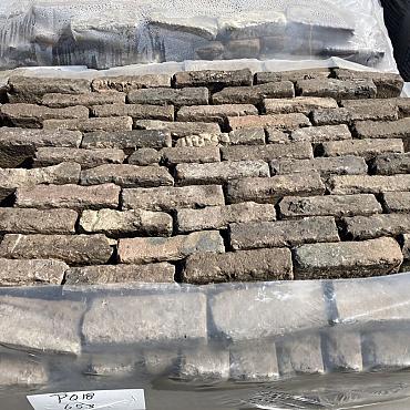 P018, Oude Gebakken Klinkers, Waalformaat, Genuanceerd, ob