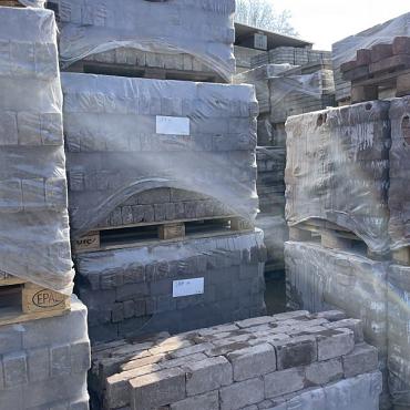 SBP19, Oude Gebakken Klinkers, Dikformaat, Rood, Gesorteerd