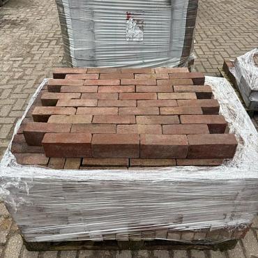 P031, Gebakken klinkers, Dikformaat, Rood-Bruin