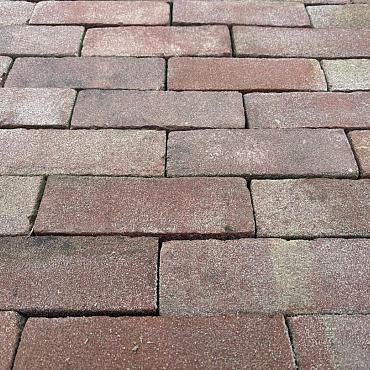 P031, Gebakken klinkers, Dikformaat, Rood-Bruin