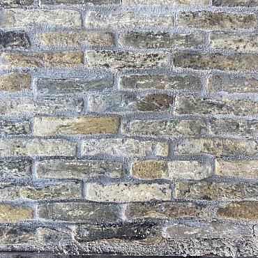 P030, Oude Gebakken Klinkers, Ijseltjes, Waalformaat, Geel