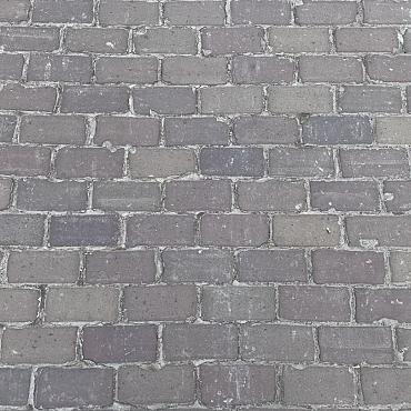 Wmin. Oude gebakken klinkers, Keiformaat genuanceerd