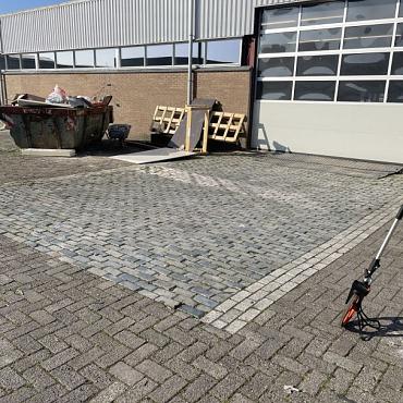 SBP03, ScoriaBricks op pallet