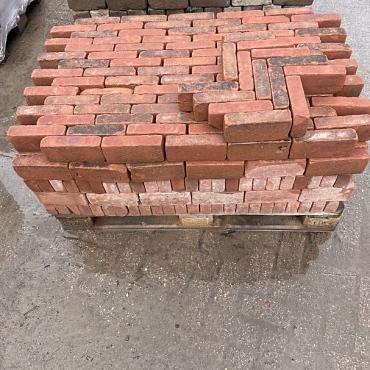 SBP06, Gebakken Klinkers, Waalformaat, Rood-Oranje