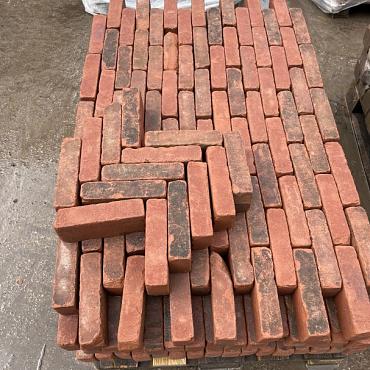 SBP06, Gebakken Klinkers, Waalformaat, Rood-Oranje