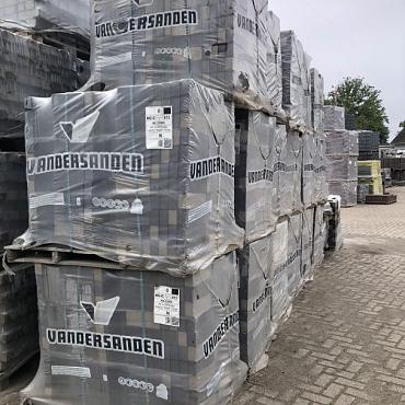 SBP10, Gebakken Klinkers, Waalformaat, Nieuw, Antraciet-Beige